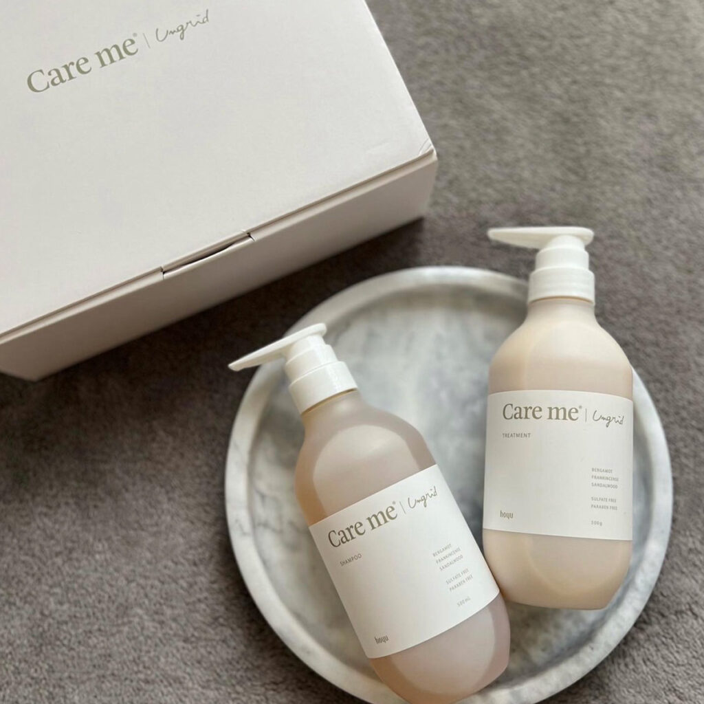 癒しの香りに心まで満たされる 【Care me】のヘアケアアイテムに